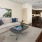 a living room with a couch and a coffee table